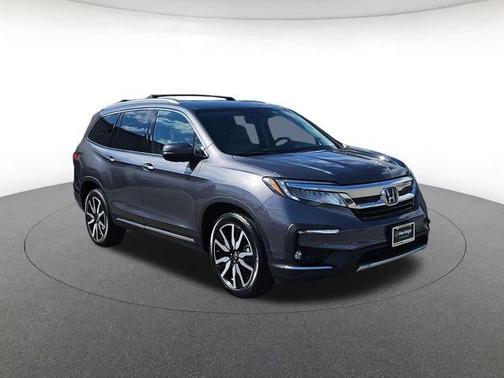 Modern Steel Metallic 2021 Honda Pilot Elite