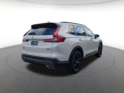 Platinum White Pearl 2025 Honda CR-V Hybrid Sport-L