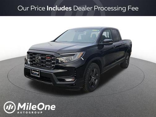Black 2026 Honda Ridgeline TrailSport