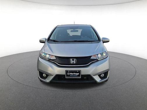 Alabaster Silver Metallic 2015 Honda Fit EX-L