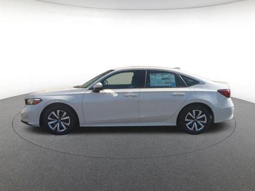 Platinum White 2026 Honda Civic LX