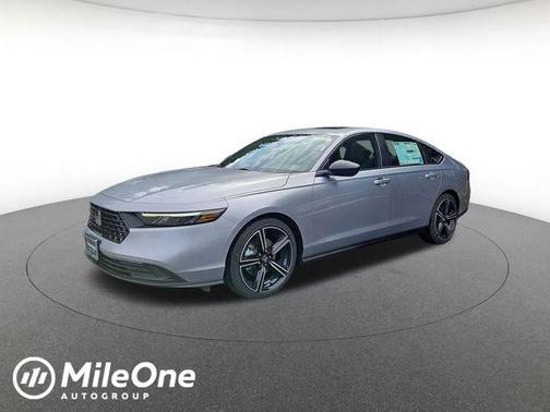 Silver 2026 Honda Accord Hybrid Sport