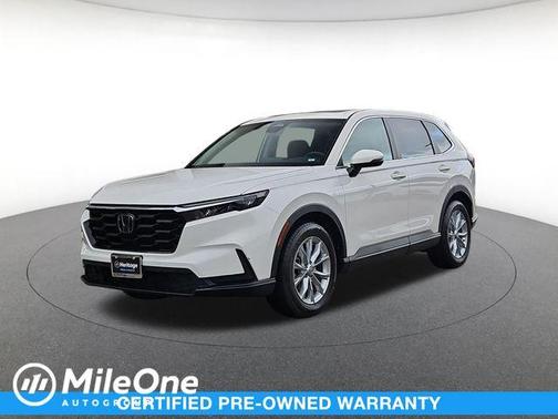 Platinum White Pearl 2025 Honda CR-V EX