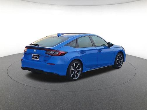 Boost Blue 2026 Honda Civic Hybrid Sport Touring