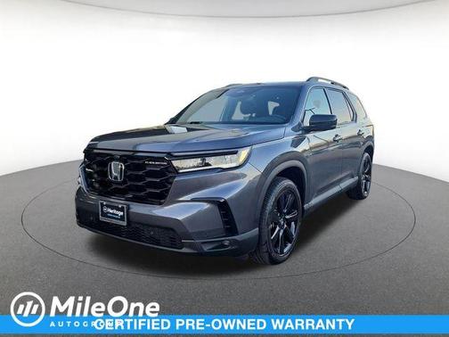 Modern Steel Metallic 2025 Honda Pilot Black Edition