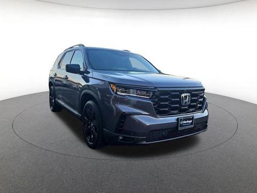Modern Steel Metallic 2025 Honda Pilot Black Edition
