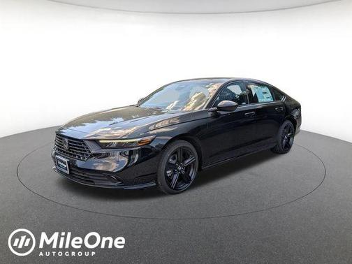 Black 2026 Honda Accord Hybrid Sport-L