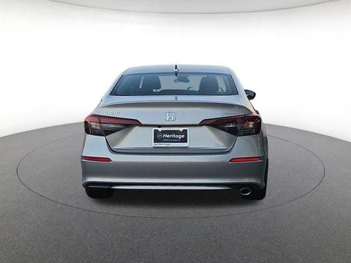 Solar Silver Metallic 2025 Honda Civic Sport