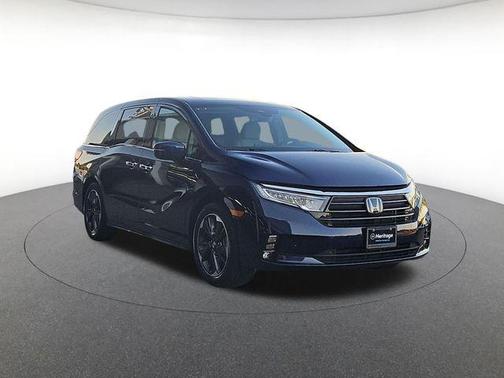 Obsidian Blue Pearl 2023 Honda Odyssey Elite