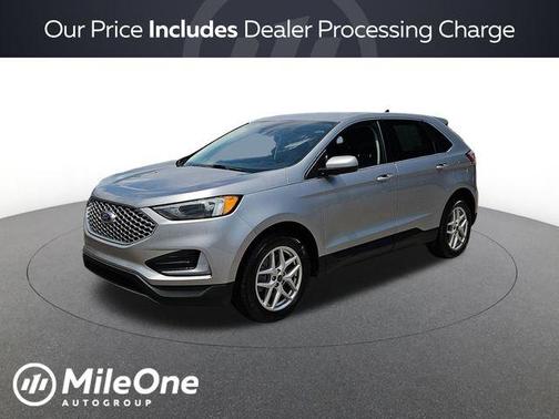 Iconic Silver Metallic 2024 Ford Edge SEL