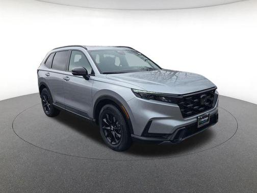 Silver 2026 Honda CR-V Hybrid Sport-L