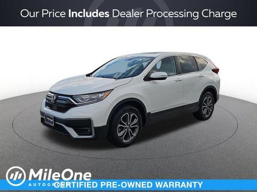 Platinum White Pearl 2021 Honda CR-V EX-L