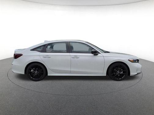 Platinum White 2026 Honda Civic Sport