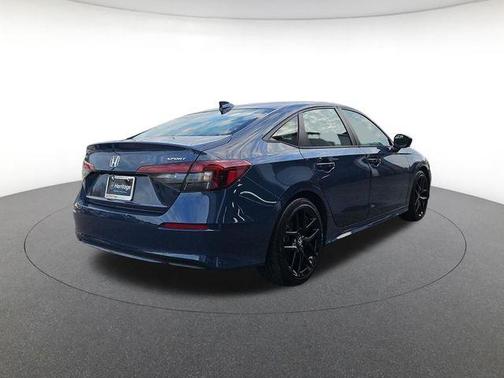 Boost Blue Pearl 2025 Honda Civic Hybrid