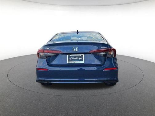 Boost Blue Pearl 2025 Honda Civic Hybrid