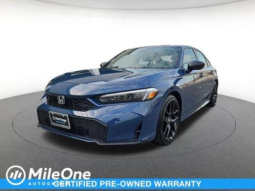 Boost Blue Pearl 2025 Honda Civic Hybrid