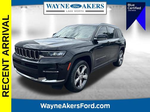 Diamond Black Crystal Pearlcoat 2021 Jeep Grand Cherokee L Limited