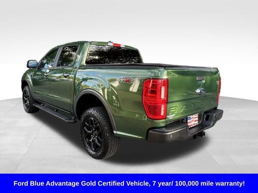 Eruption Green Metallic 2023 Ford Ranger LARIAT
