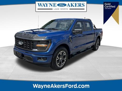 Atlas Blue Metallic 2024 Ford F-150 STX