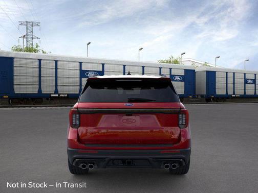 Rapid Red Metallic Tinted Clearcoat 2026 Ford Explorer ST