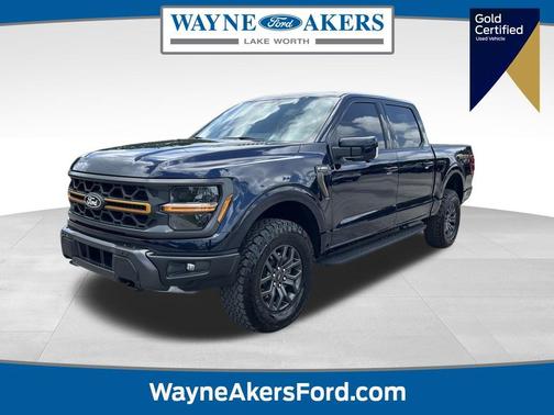 Antimatter Blue Metallic 2025 Ford F-150 Tremor