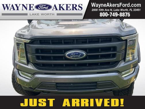 Carbonized Gray Metallic 2022 Ford F-150 Lariat