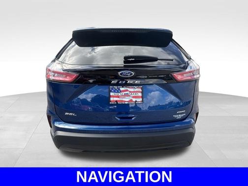 Atlas Blue Metallic 2023 Ford Edge SEL