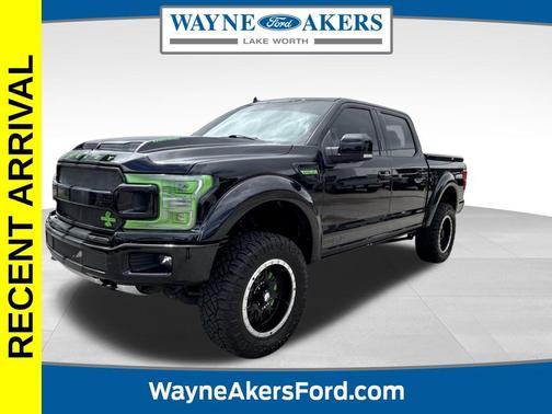 Shadow Black 2018 Ford F-150 Lariat