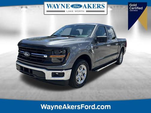 Gray 2025 Ford F-150 XLT