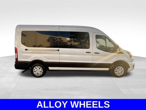 Oxford White 2024 Ford Transit-350 XLT