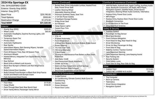 2024 Kia Sportage EX