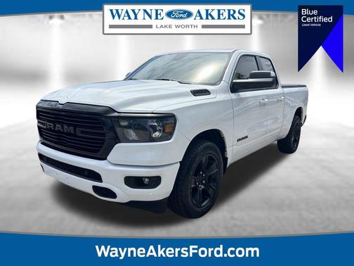 Bright White Clearcoat 2021 RAM 1500 Big Horn/Lone Star