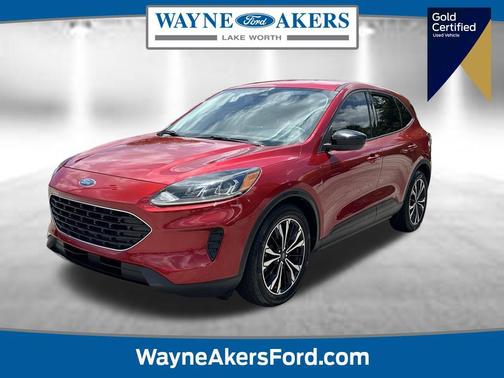 Rapid Red Metallic Tinted Clearcoat 2021 Ford Escape SE