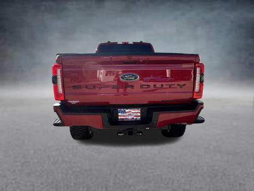 Rapid Red Metallic Tinted Clearcoat 2024 Ford F-250 Lariat