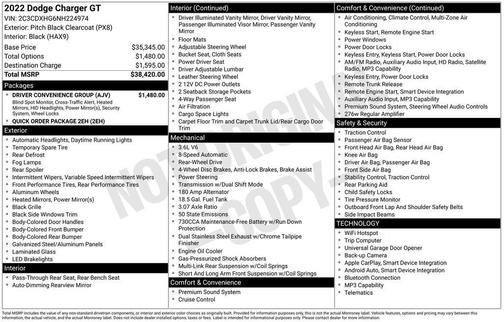 2022 Dodge Charger GT