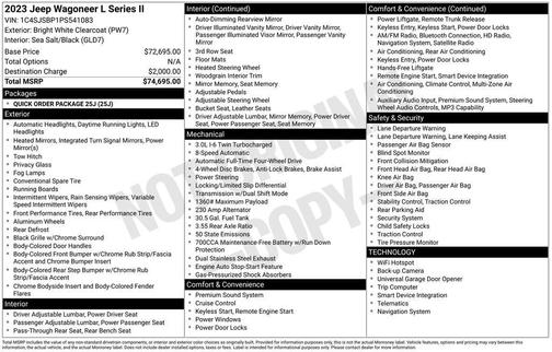2023 Jeep Wagoneer L Series II