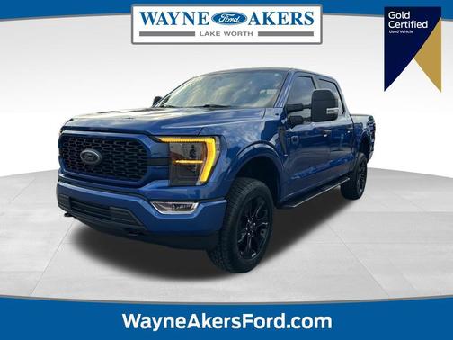 Atlas Blue Metallic 2022 Ford F-150 XL