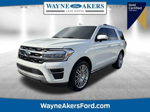 Star White Metallic Tri-Coat 2024 Ford Expedition Limited