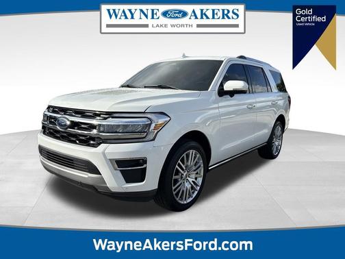 Star White Metallic Tri-Coat 2024 Ford Expedition Limited