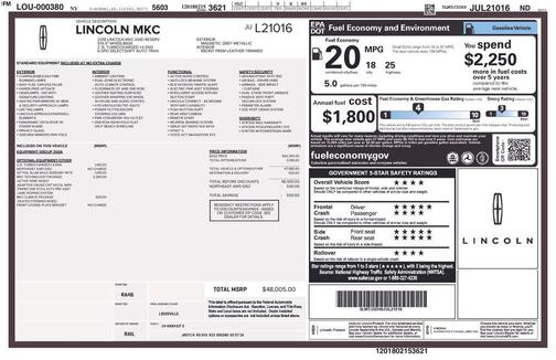 2018 Lincoln MKC Reserve