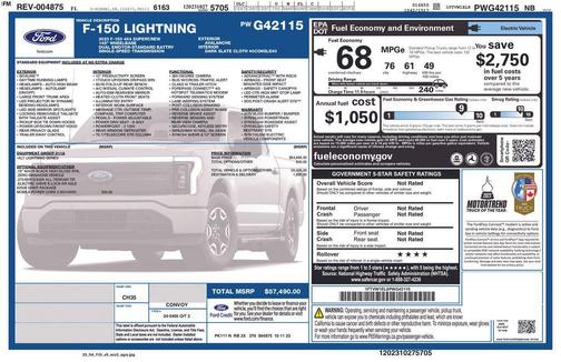 Avalanche 2023 Ford F-150 Lightning XLT