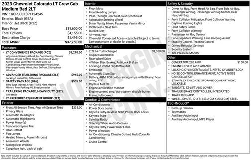 2023 Chevrolet Colorado LT