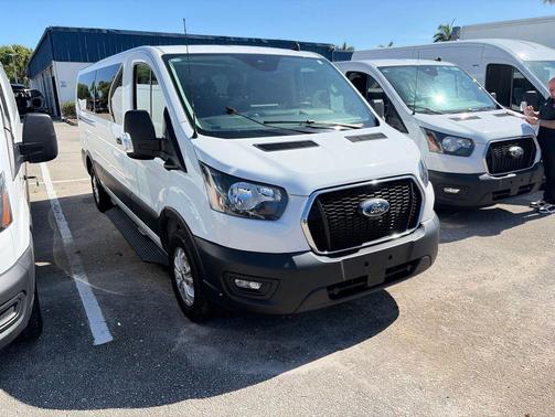 Oxford White 2024 Ford Transit-350 XL