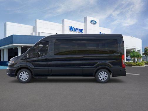 Agate Black Metallic 2026 Ford Transit-350 XLT