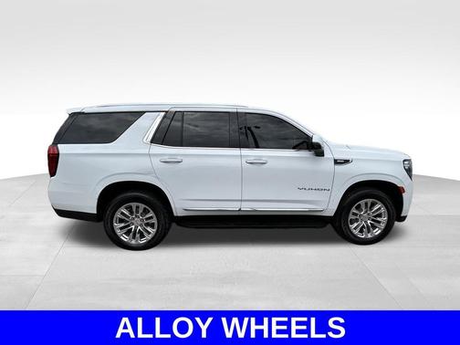 Summit White 2021 GMC Yukon SLT