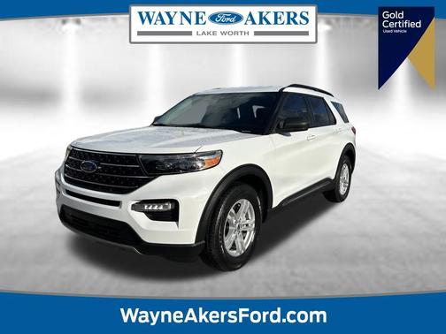Oxford White 2021 Ford Explorer XLT