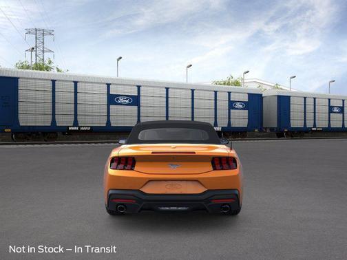 Orange Fury Metallic Tri-Coat 2026 Ford Mustang EcoBoost Premium