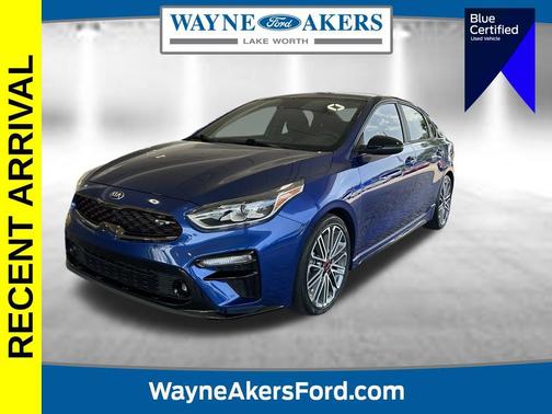 Deep Sea Blue 2021 Kia Forte GT