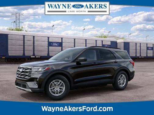 Agate Black Metallic 2027 Ford Explorer Active
