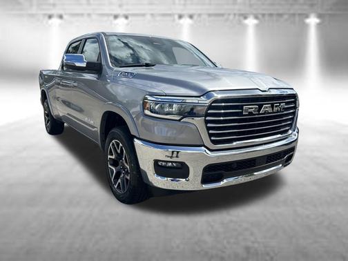 Billet Silver Metallic Clearcoat 2025 RAM 1500 Laramie